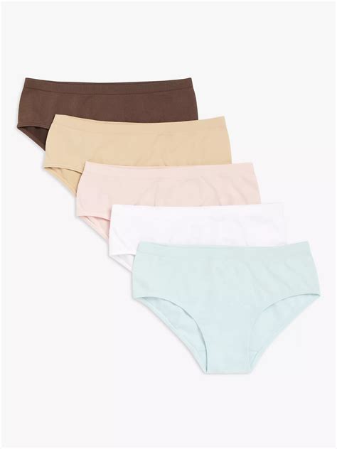 small girl panties|John Lewis Kids' Seam Free Knickers, Pack of 5, Multi.